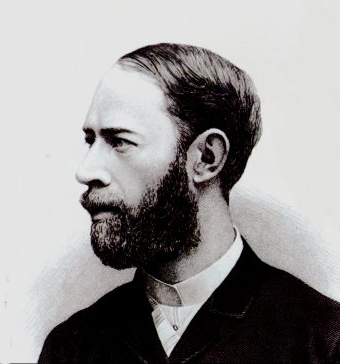 Heinrich Rudolf Hertz vía Wikimedia commons
