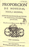Proporcin de Monedas Pesos y Medidas